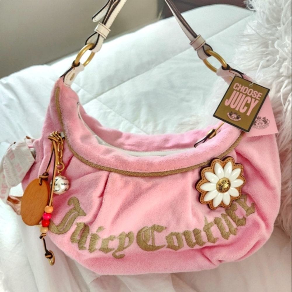 SOLD 💞🩷Juicy Couture Pink Bag🩷 - Picture 1 of 15